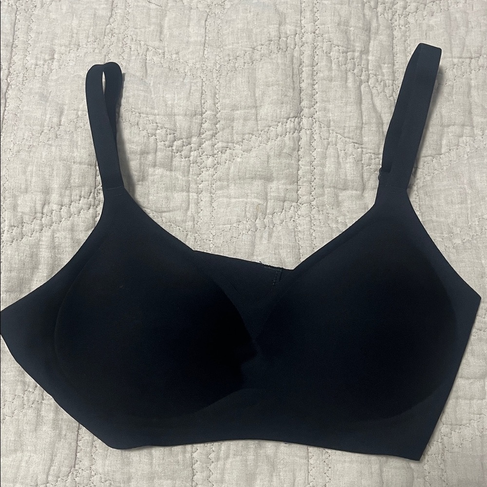 2-pack SheCurve Seamless Soft Support Push Up Bra Size M Black